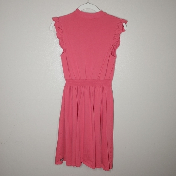 Matilda Jane Coral One Way Sleeveless Ruffle Dress Small - Picture 2 of 11